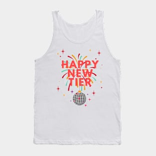 Happy new tier Tank Top